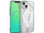eSTUFF Berlin Magnetic Hybrid Case für das iPhone 14 Plus - Clear