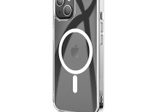 eSTUFF Berlin Magnetic Hybrid Case für das iPhone 14 Plus - Clear