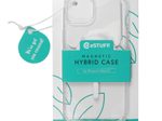 eSTUFF Berlin Magnetic Hybrid Case für das iPhone 14 Plus - Clear