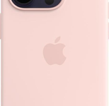 Apple Silikon Case mit MagSafe für Apple iPhone 14 Pro, Kalkrosa