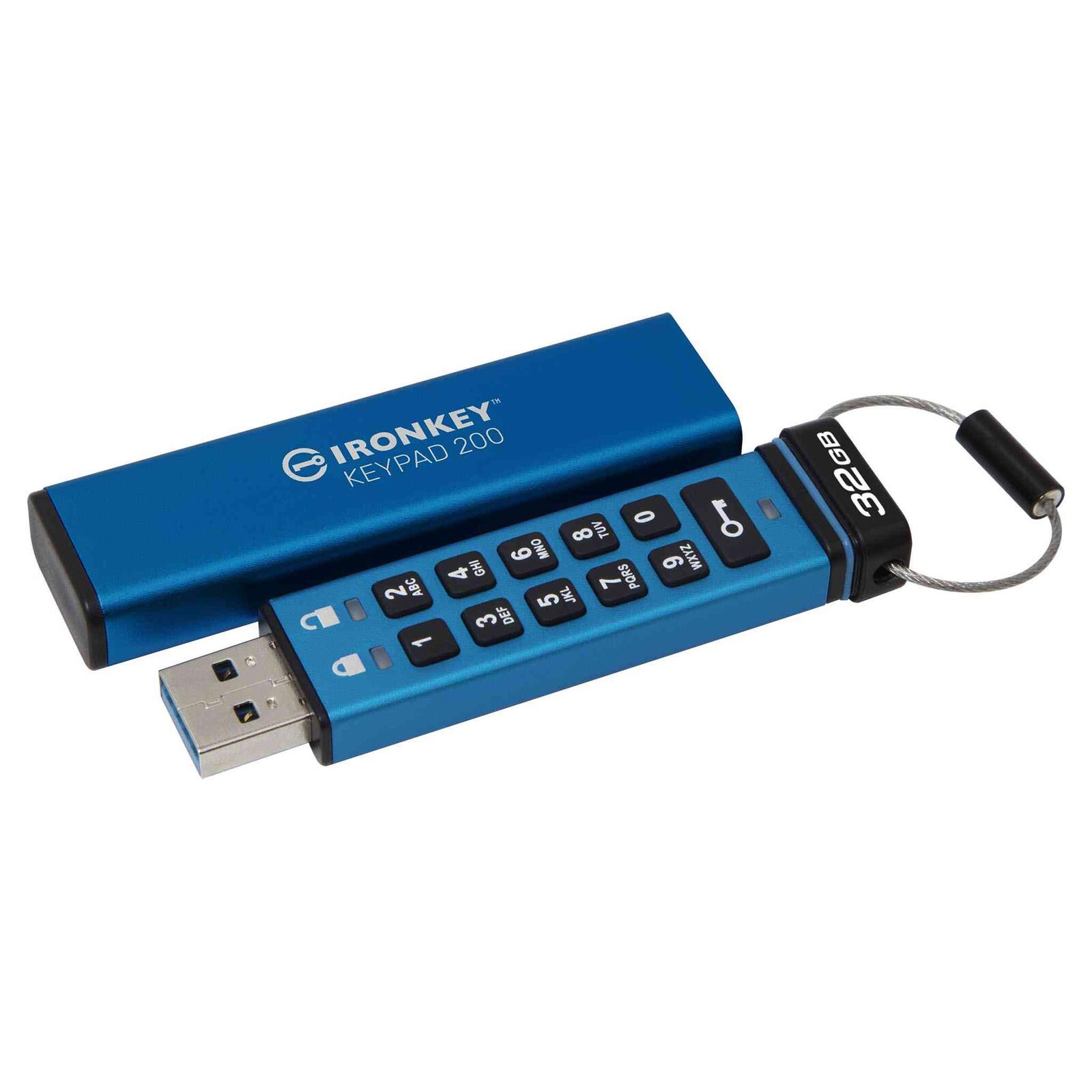 Kingston IronKey Keypad 200 - USB-Stick - 32 GB