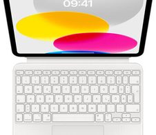 Apple Magic Keyboard Folio für iPad 10,9" (A16/10. Gen) weiß, Deutsch
