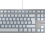 CHERRY KC 6000 SLIM kabelgebunde Tastatur für MAC