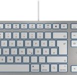 CHERRY KC 6000 SLIM kabelgebunde Tastatur für MAC