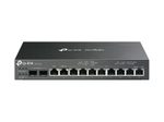 TP-Link Omada ER7212PC V1 Router, 8-Port-Switch, wandmontierbar