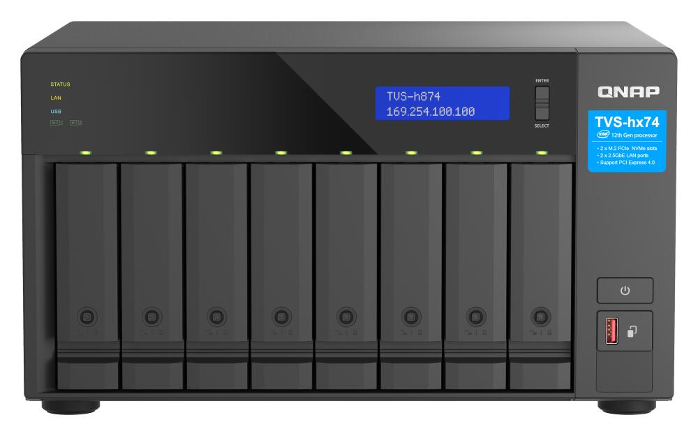 QNAP NAS TVS-h874-i5-32G 8-Bay