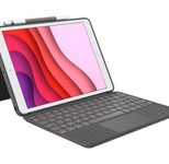 Logitech Combo Touch Tastatur und Foliohülle mit Trackpad grafit