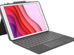 Logitech Combo Touch Tastatur-Case mit Trackpad für iPad 10. & (A16) 11. Gen - Deutsch - Oxford Gray
