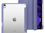 eSTUFF New York Pencil-Case für das iPad 10. Generation, 10.9" - Lavendel/Clear (Bulk)