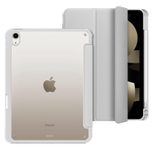 eSTUFF New York Pencil-Case für das iPad 10. Generation, 10.9" - Grey/Clear (Bulk)