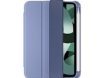 eSTUFF Miami Pencil Case für das iPad der 10. Gen. 2022 & 11. Gen. 2025 (10.9") - Purple PU leather/Clear (Bulk)