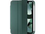 eSTUFF Miami Pencil Case für das iPad 10. Generation, 10.9" - Dark Green PU leather/Clear (Bulk)