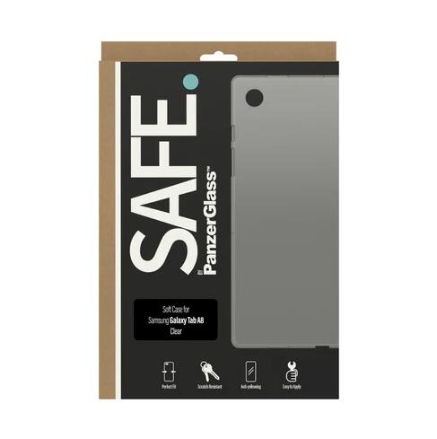 SAFE. by PanzerGlass TPU Case Schutzhülle für Samsung Galaxy Tab A8 (Transparent)