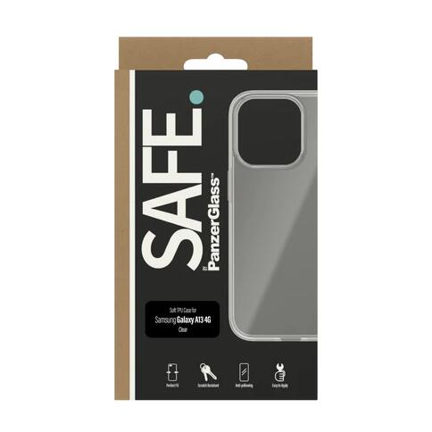 SAFE. by PanzerGlass TPU Case Schutzhülle für Samsung Galaxy A13 4G (Transparent)