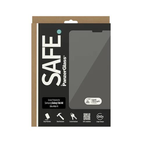 SAFE. by PanzerGlass Ultra Wide Fit Displayschutzglas für Samsung Galaxy Tab A8