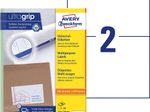 AVERY Zweckform Etiketten 3655 weiß 210,0 x 148,0 mm - 200 Stück