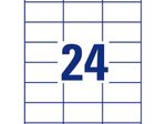 AVERY Zweckform Etiketten 70,0 x 36,0 mm weiß - 2.400 Stück
