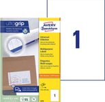 AVERY Zweckform Etiketten 3478 weiß 210,0 x 297,0 mm - 100 Stück