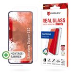 DISPLEX Real Glass + Case für das Samsung Galaxy S23
