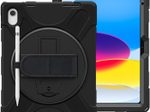 eSTUFF Austin Defender Case für das iPad 10,9" (10. Gen 2022, 11. Gen 2025) - Black (Bulk)