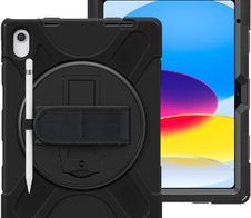 eSTUFF Austin Defender Case für das iPad 10,9" (10. Gen 2022, 11. Gen 2025) - Black (Bulk)