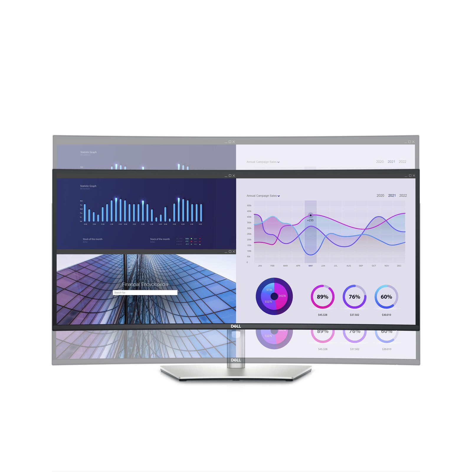 Dell UltraSharp U3423WE Curved Monitor (34,1 Zoll) 86,6 cm