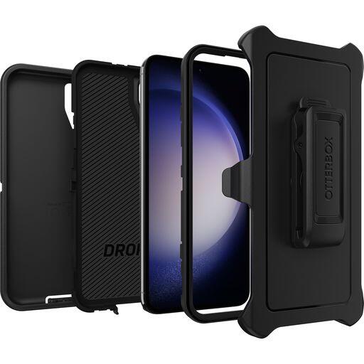 OtterBox Defender Series Schutzhülle für Samsung Galaxy S23+ (Schwarz)