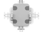 Neomounts WL15-625WH1 drehbare Tablet-Wandhalterung für 7,9-11" Tablets - Weiß
