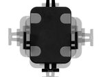 Neomounts WL15-625BL1 drehbare Tablet-Wandhalterung für 7,9-11" Tablets - Schwarz