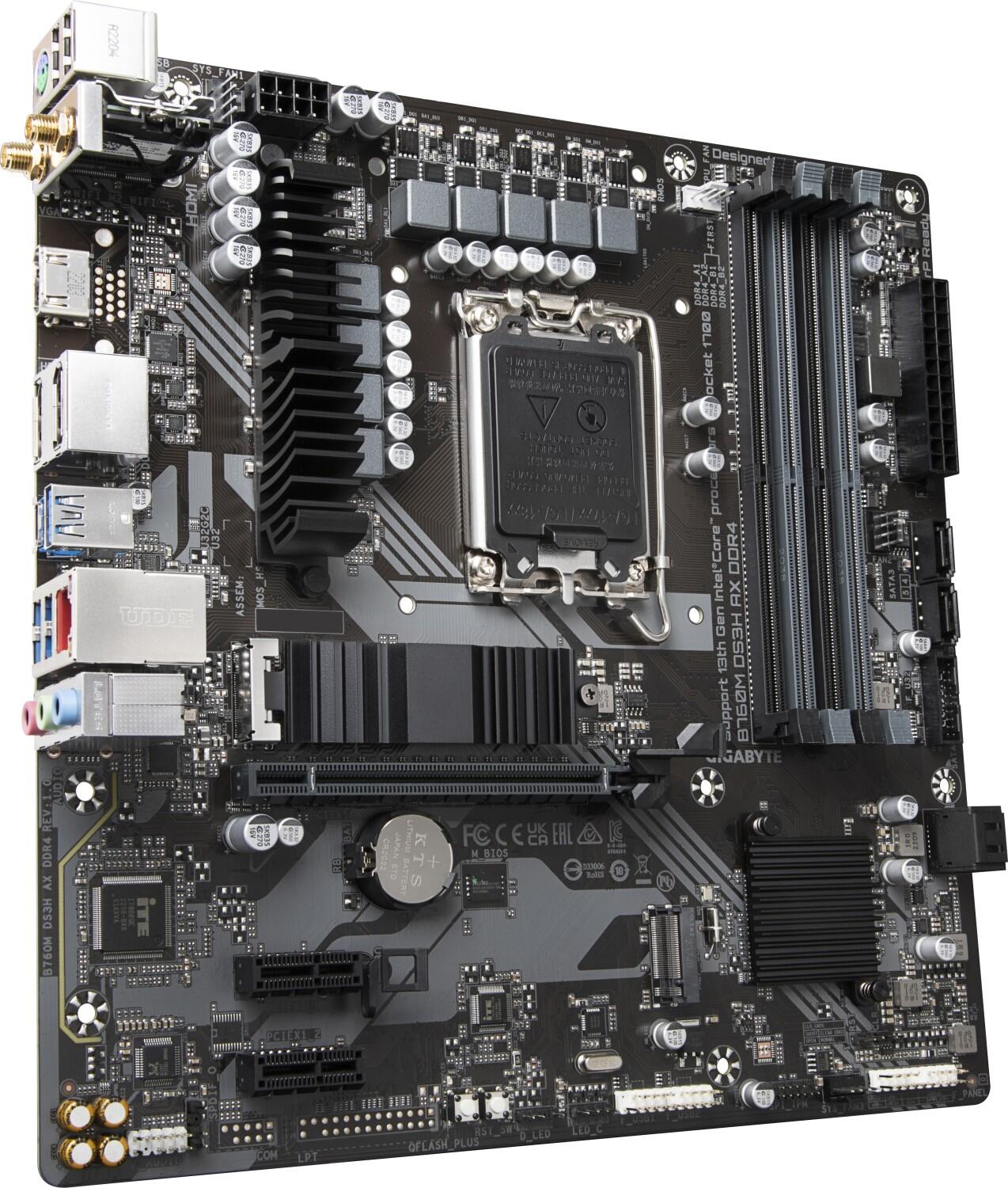 GIGABYTE B760M DS3H AX DDR4
