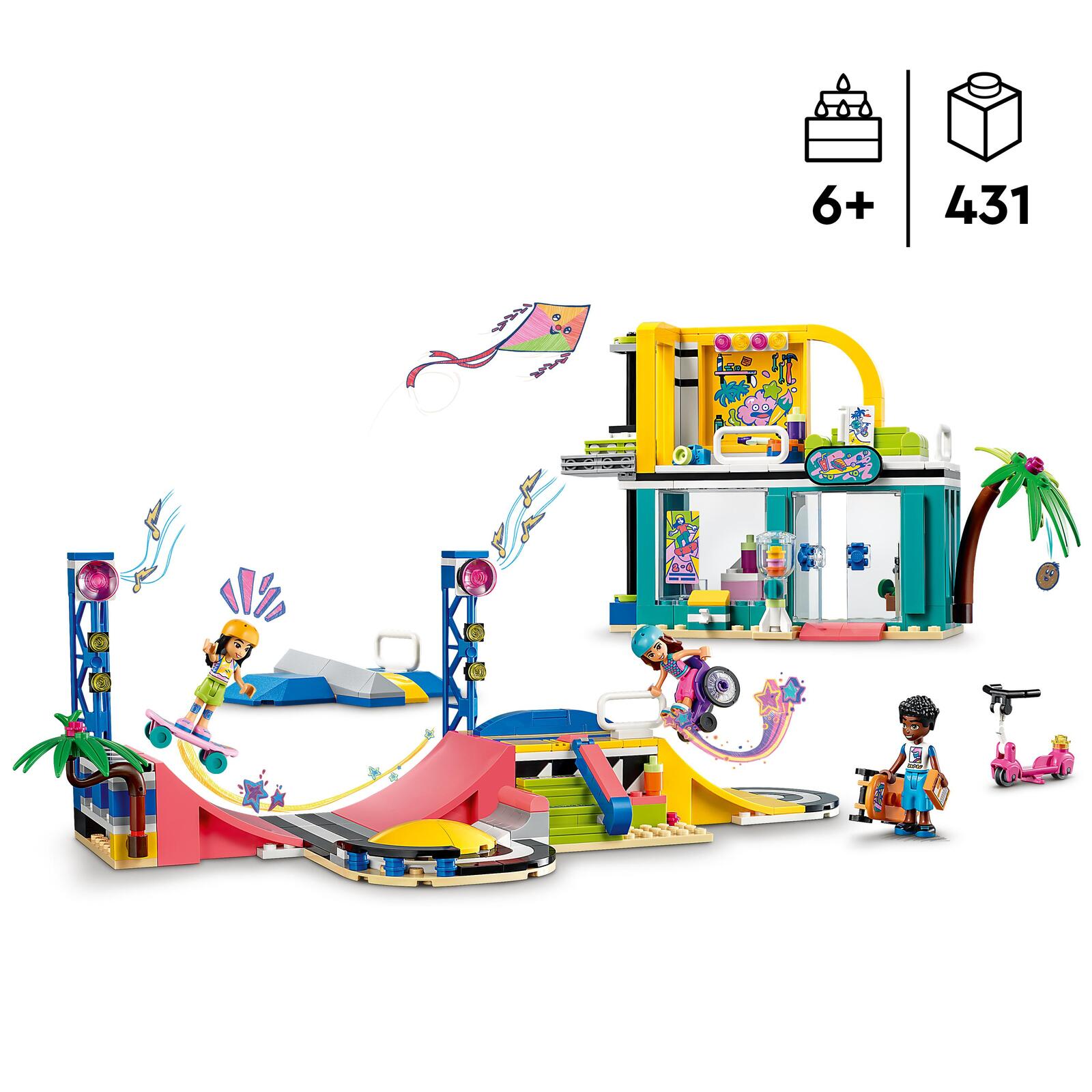 LEGO® Friends Skatepark 41751