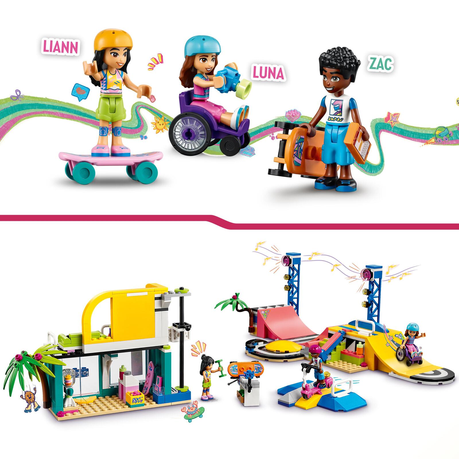 LEGO® Friends Skatepark 41751