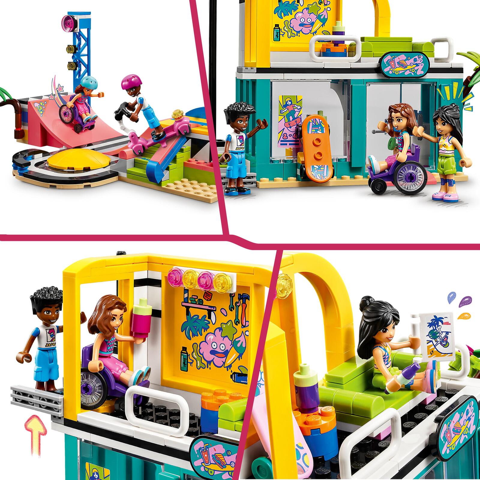 LEGO® Friends Skatepark 41751