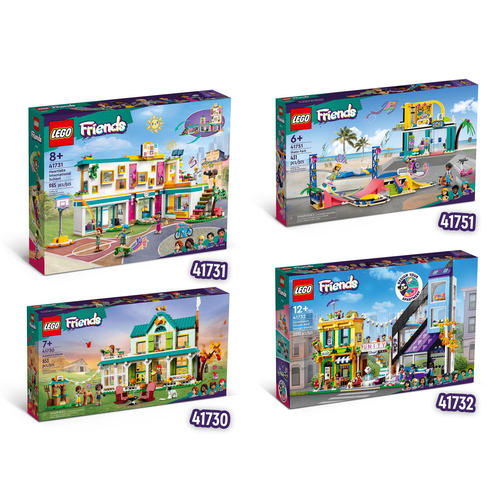 LEGO® Friends Skatepark 41751