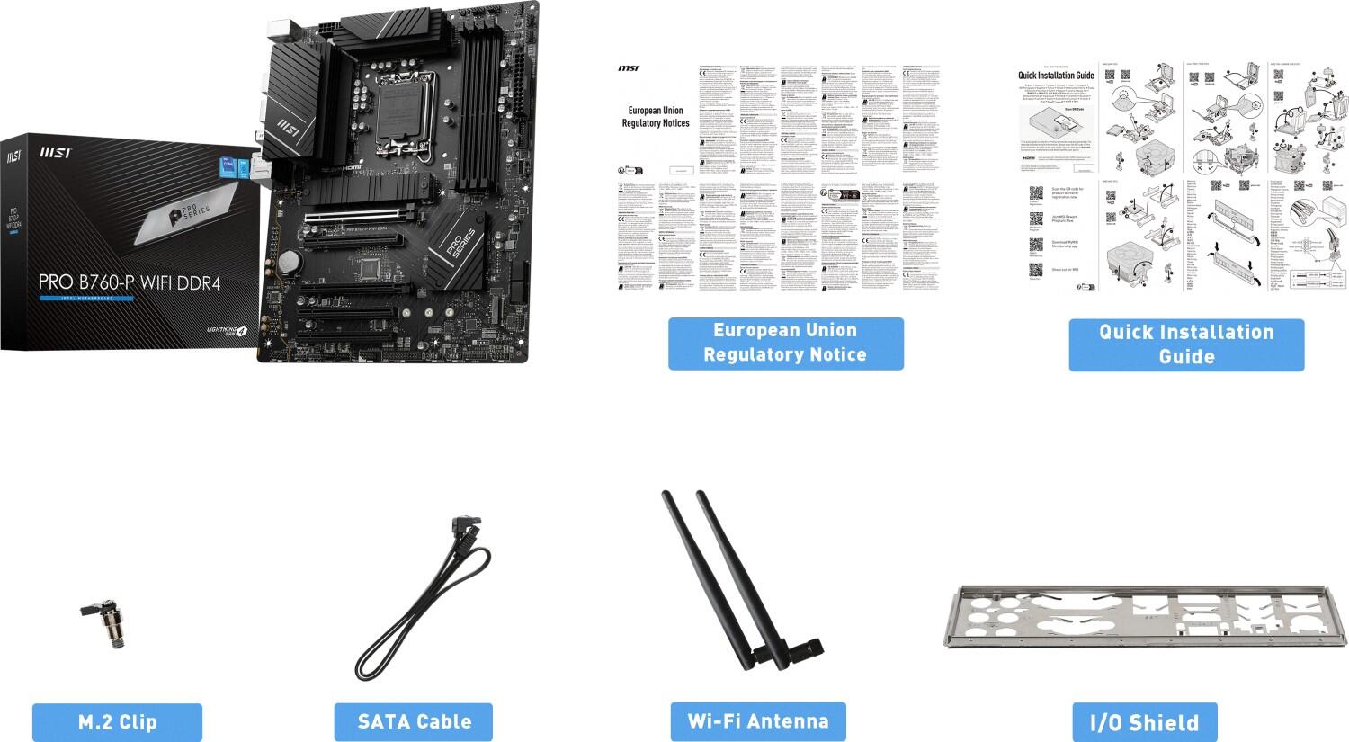 MSI PRO B760-P WIFI DDR4