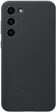 Samsung Leather Cover für Galaxy S23+ (Schwarz)