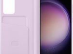 Samsung Smart View Wallet Case für Galaxy S23+ (Lavendel)