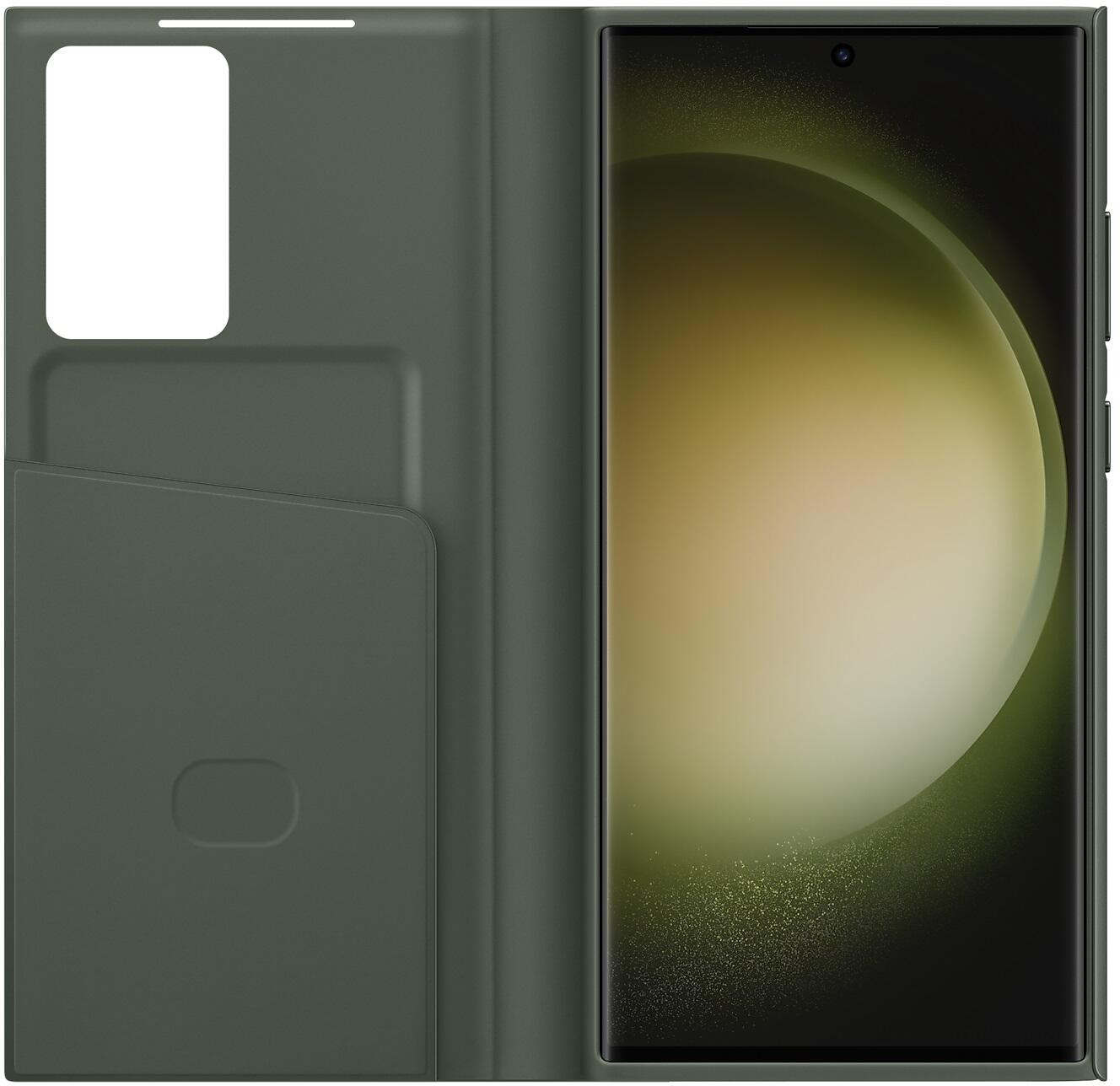 Samsung Smart View Wallet Case für Galaxy S23 Ultra (Grün)