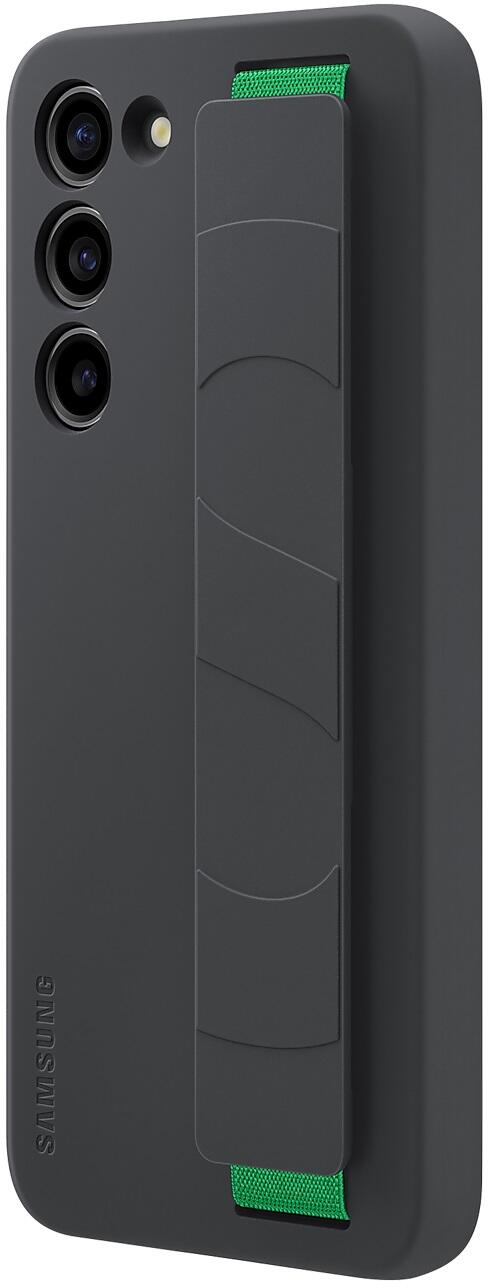 Samsung Silicone Grip Case für Galaxy S23+ (Schwarz)