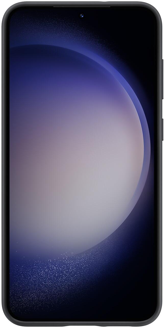 Samsung Silicone Grip Case für Galaxy S23+ (Schwarz)