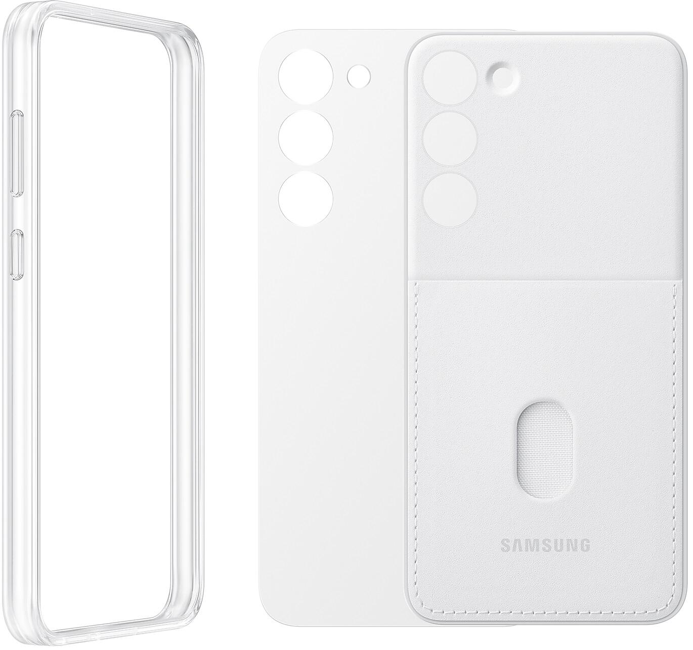Samsung Frame Case für Galaxy S23+ (Weiß)