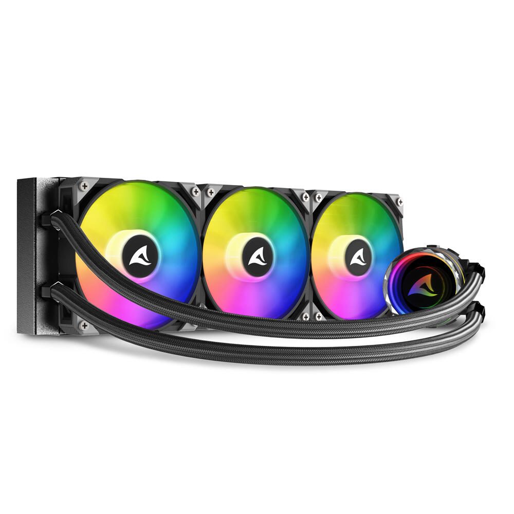 Sharkoon S90 RGB kompakte All-in-One-Wasserkühlung schwarz