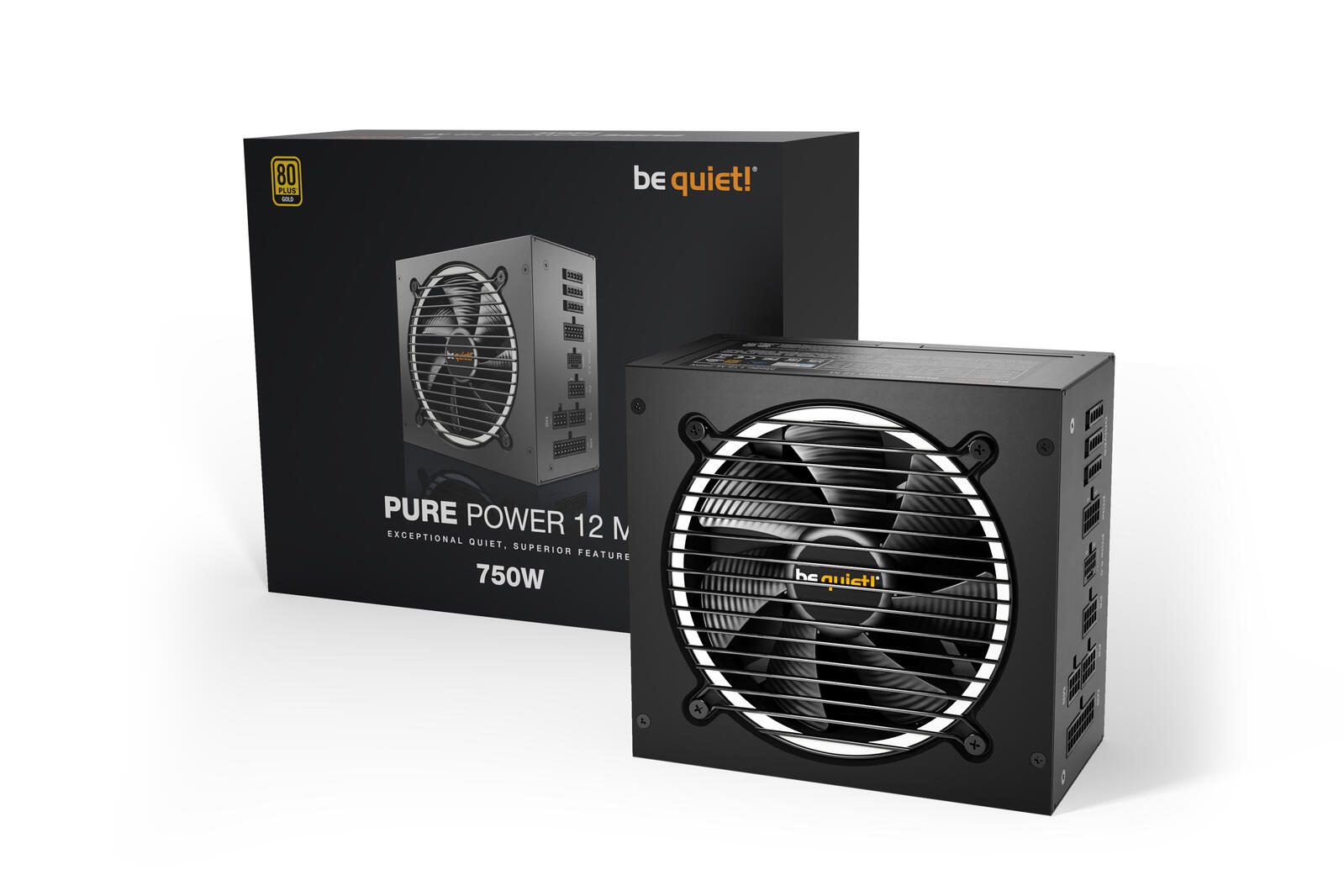 be quiet Netzteil Pure Power 12 M 750W Modular 80 Plus Gold