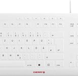 CHERRY STREAM PROTECT KEYBOARD - Weiß