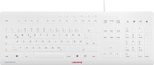CHERRY STREAM PROTECT KEYBOARD - Weiß