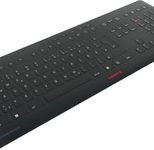 CHERRY Stream Protect kabellose Tastatur - Deutsch - Schwarz