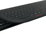 CHERRY Stream Protect kabellose Tastatur - Deutsch - Schwarz