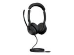 Jabra Evolve2 50 MS Stereo Headset On-Ear