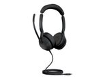 Jabra Evolve2 50 MS Stereo Headset On-Ear