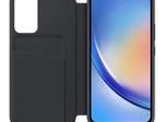 Samsung Smart View Wallet Case für Galaxy A34 5G (Schwarz)